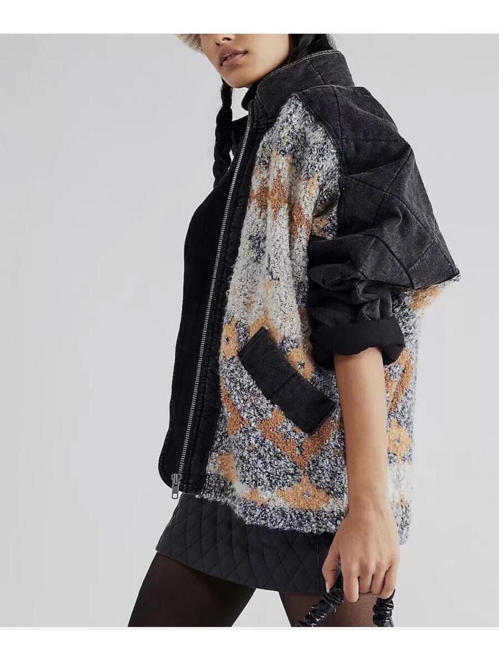 Free People Free Spirit Quilted Cardi